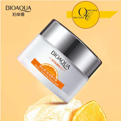 BIOAQUA Vitamin C Moisturizing Whitening Plus anti-Acne Face Cream 50g