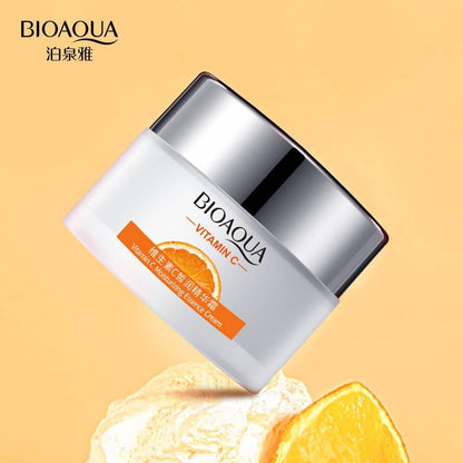 BIOAQUA Vitamin C Moisturizing Whitening Plus anti-Acne Face Cream 50g