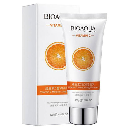 Bioaqua Vitamin C Face wash  Moisturizing Deep Cleansing Cleanser 100g